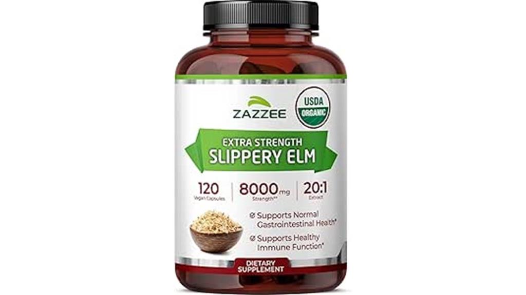 vegan slippery elm capsules