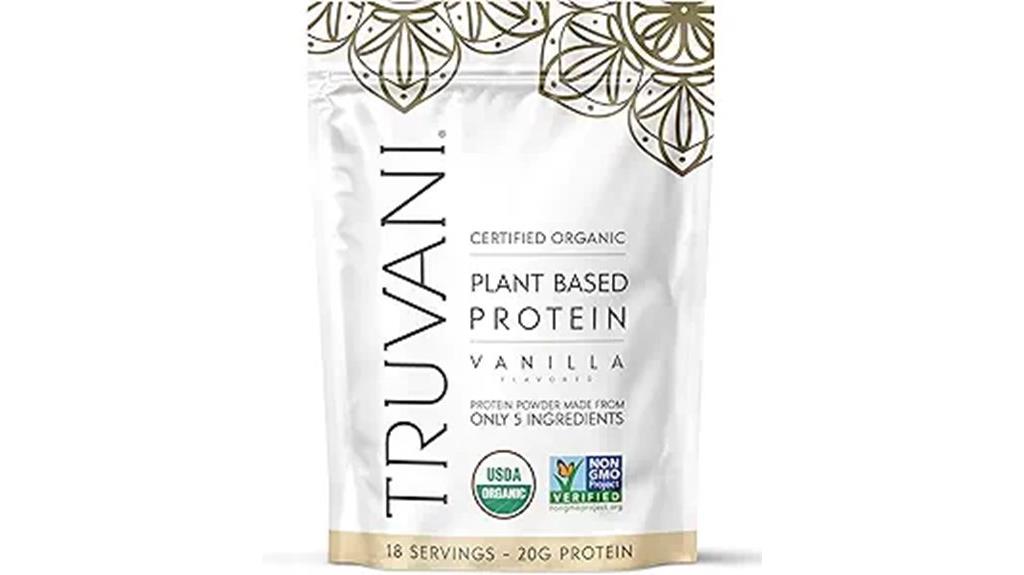 vegan vanilla pea protein