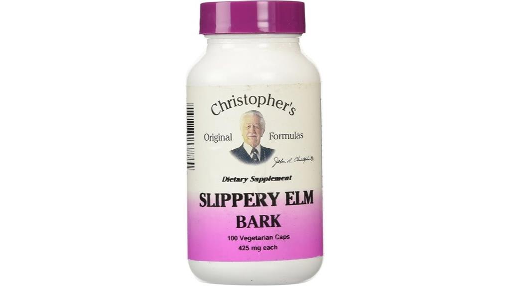 vegetarian slippery elm capsules