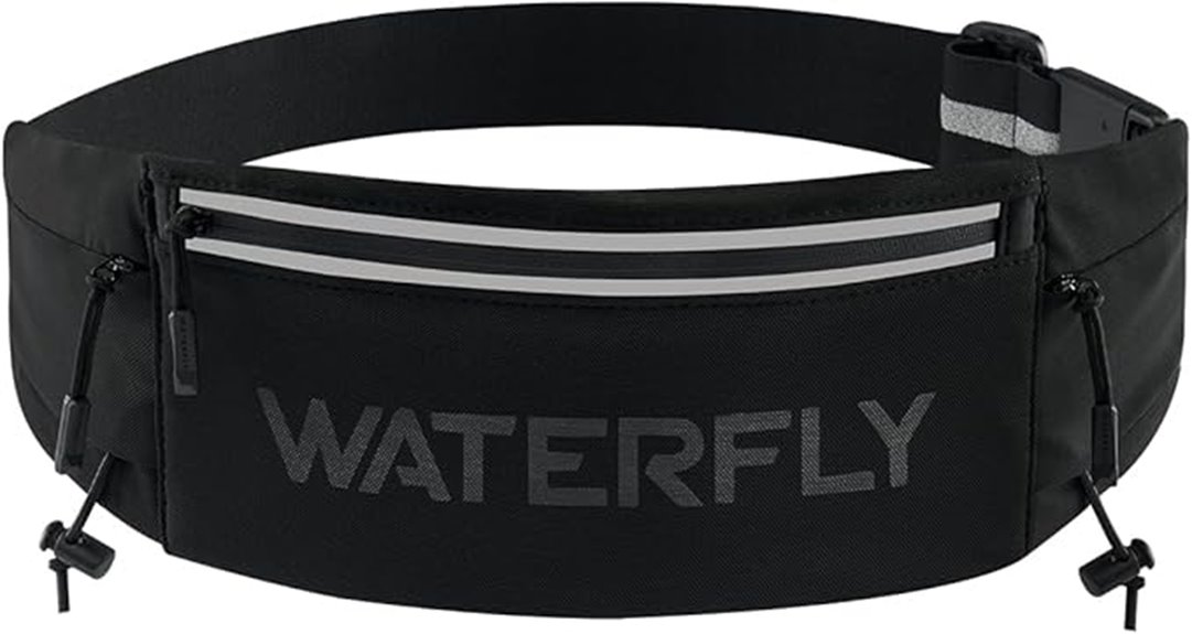 waterfly belt with 3 pockets