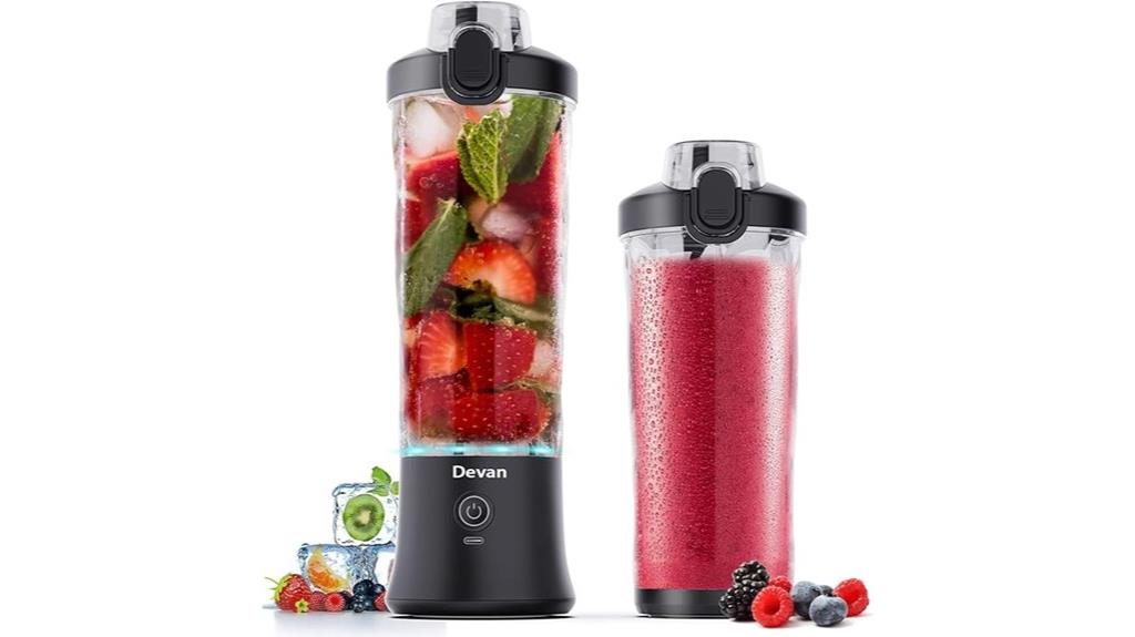 waterproof bpa free travel blender