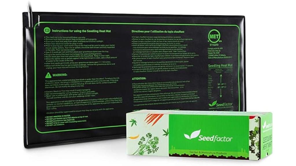 waterproof seedling heat mat