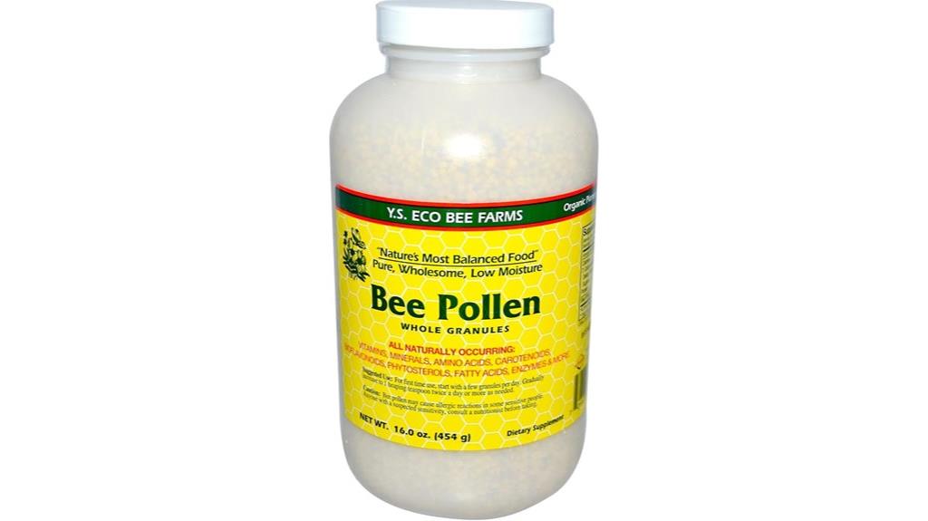 whole granular bee pollen