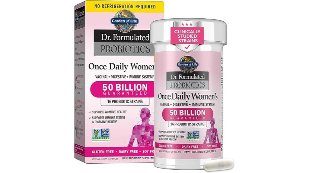 women s daily probiotic capsules