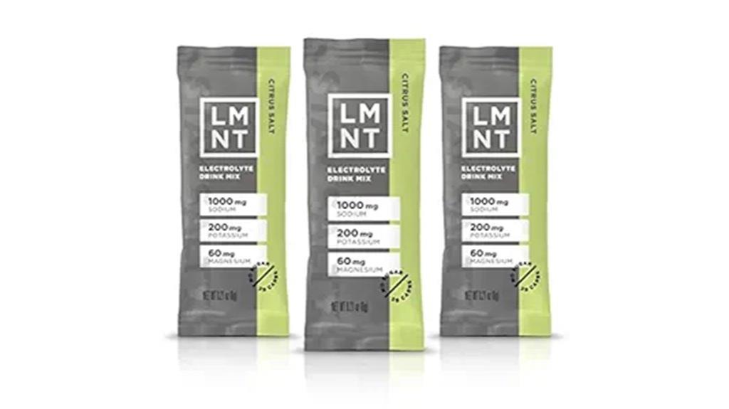 zero sugar citrus electrolytes