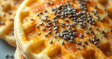 adding chia seeds enhances fluffiness