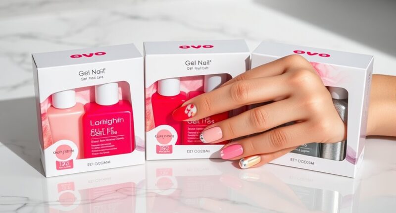 beginner friendly gel nail kits
