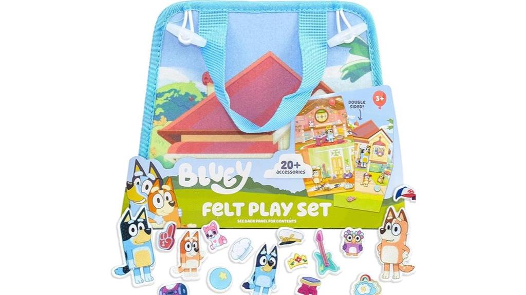 bluey toy playset