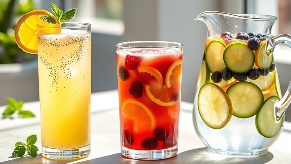 chia drinks boost hydration