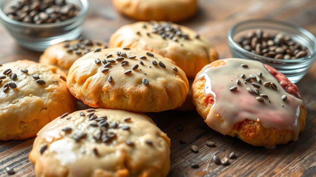 chia eggs improve gluten free baking