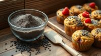 chia flour vegan baking