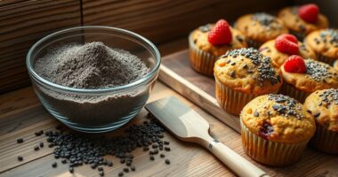 chia flour vegan baking