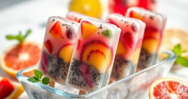 chia seed frozen desserts
