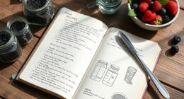 chia seed recipe journal