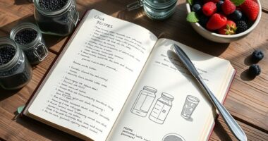 chia seed recipe journal