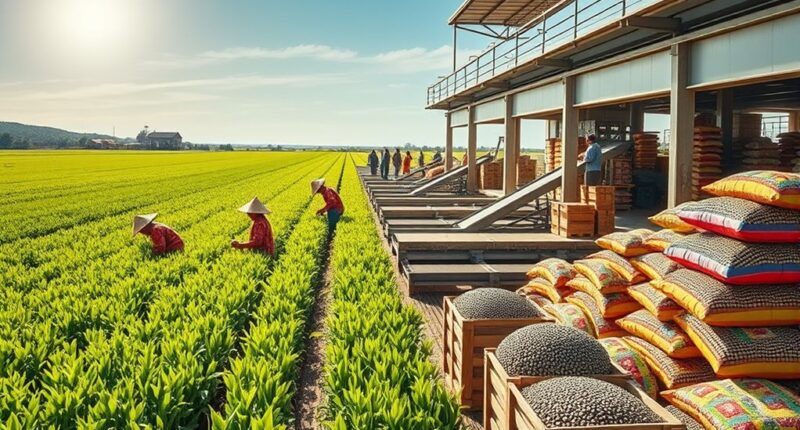 chia seed supply process