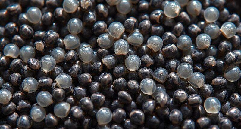 chia seeds absorb water