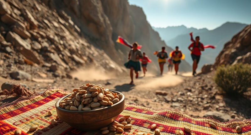 chia seeds and runners