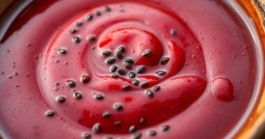 chia seeds as sauce thickener