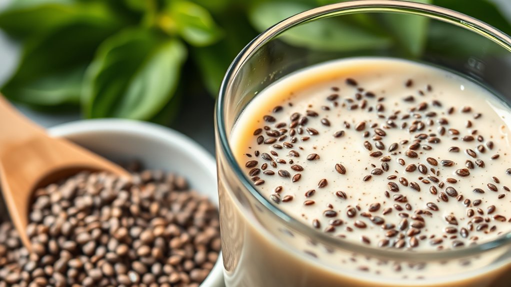 chia seeds boost smoothies