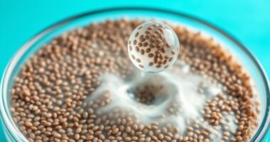 chia seeds gel formation