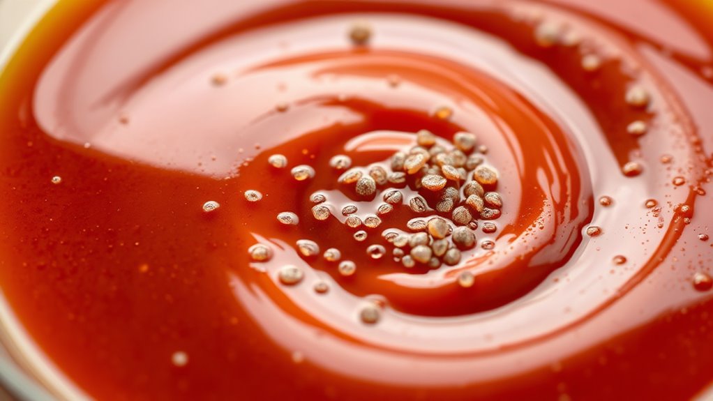 chia seeds naturally thicken sauces