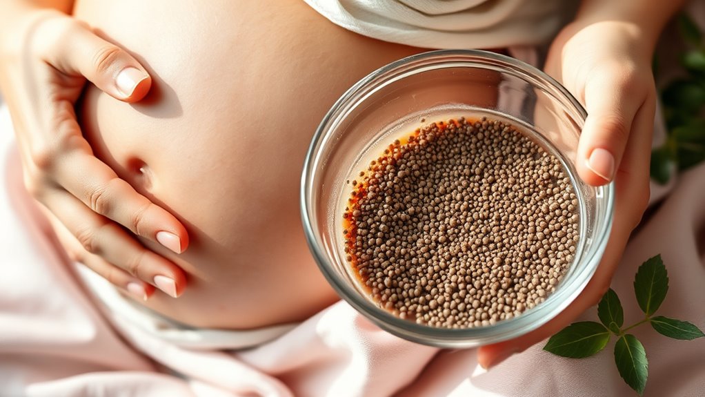 chia seeds support pregnancy