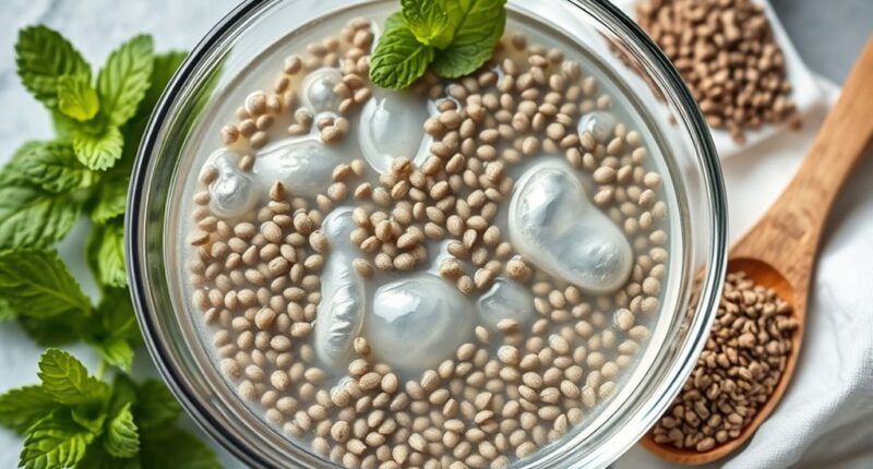 eating chia seeds safely
