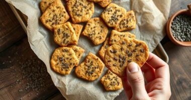 gluten free chia seed crackers