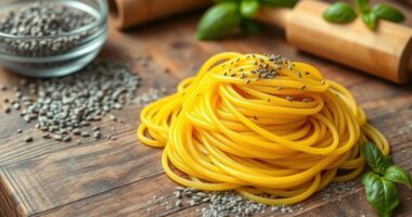 gluten free chia seed pasta