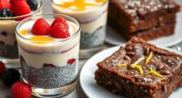 healthy chia seed desserts