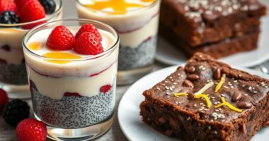 healthy chia seed desserts
