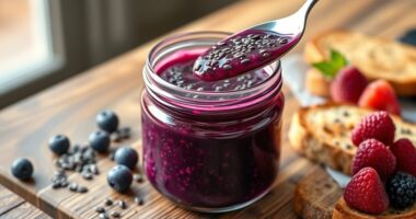 healthy fruit seed spread