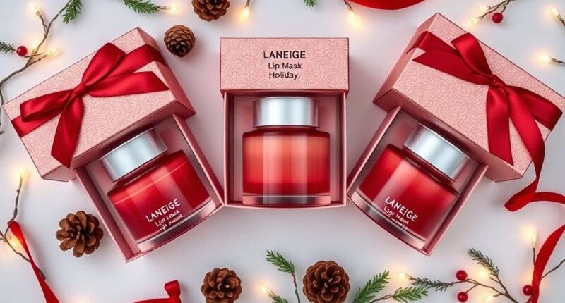holiday lip mask sets