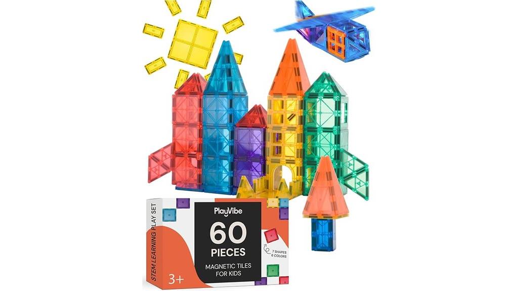 magnetic building blocks set