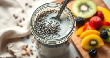 making chia gel and puddings