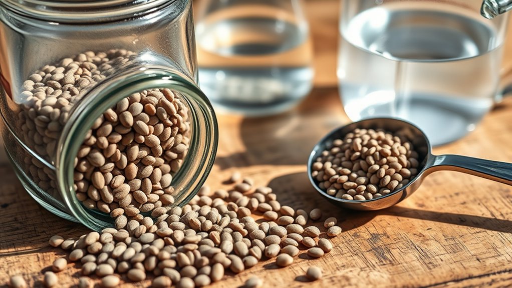 mindful chia seed consumption