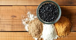 mixing chia with gluten free flours