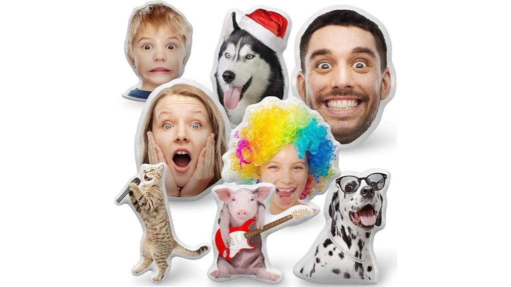 personalized elephant photo pillow