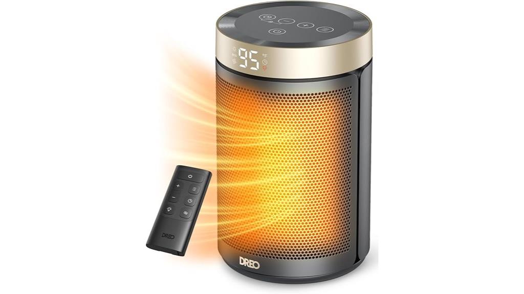 portable thermostat controlled heater