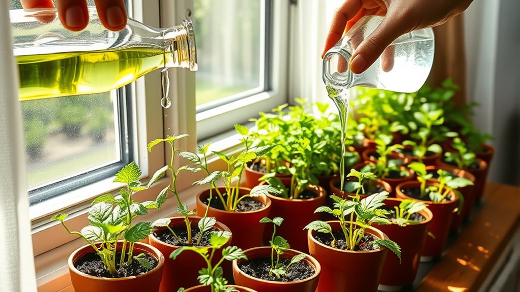 proper soil and watering