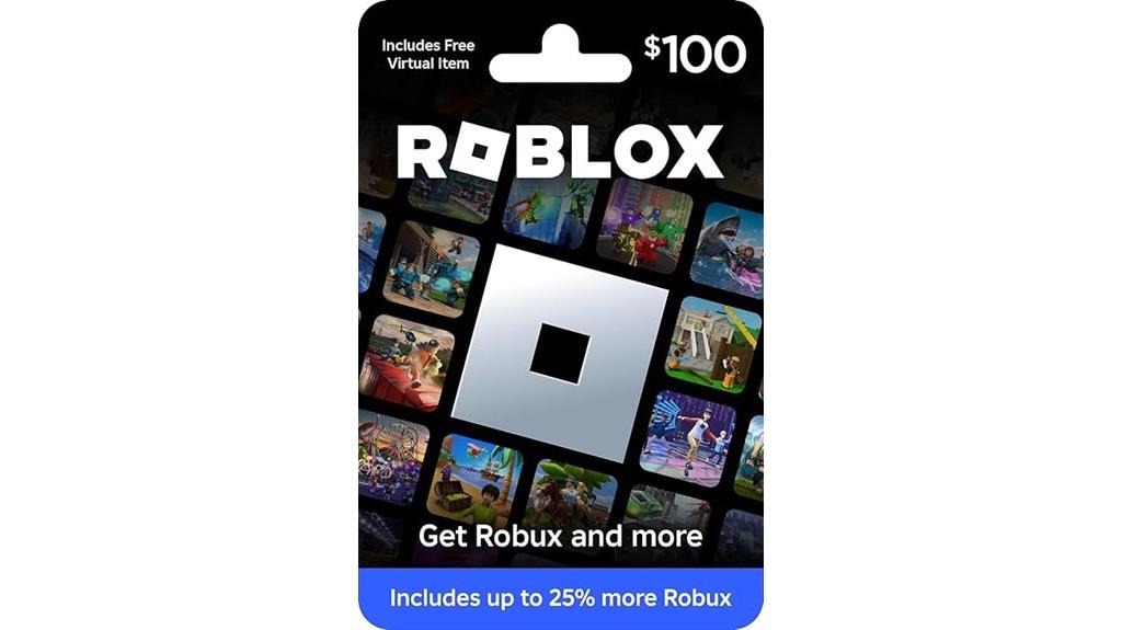 roblox card free item