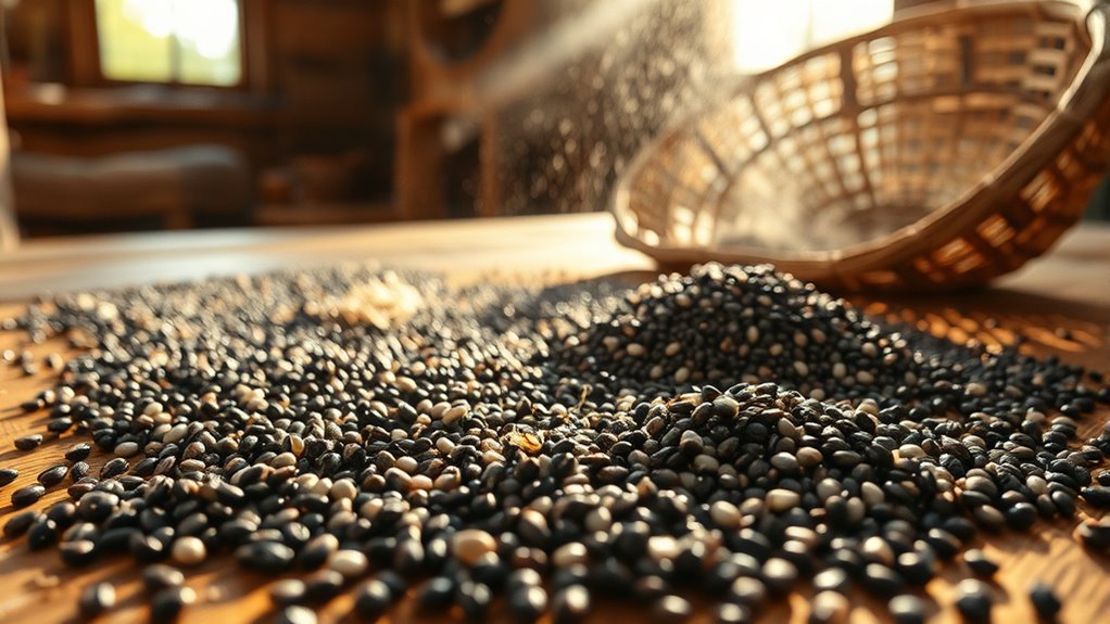 seed cleaning and moisture control