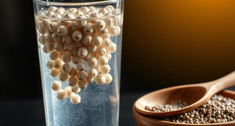 soak chia seeds benefits