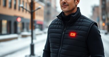 top men s heated vests