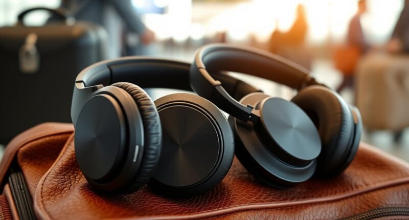 top travel noise canceling headphones