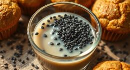 vegan baking with chia