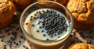 vegan baking with chia