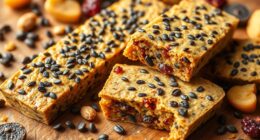 vegan bars with chia