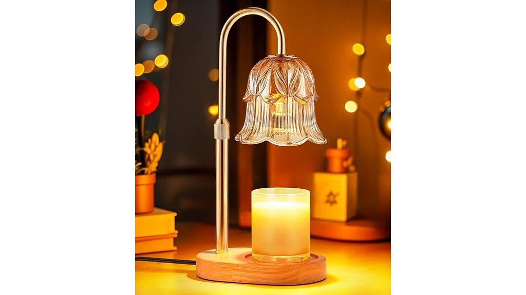 vintage dimmable candle warmer
